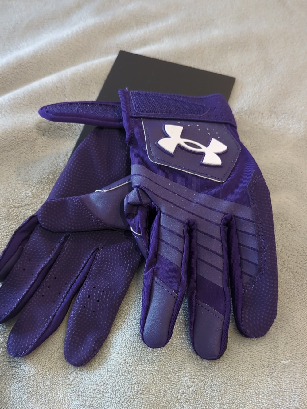 Under Armour Youth - Purple Batting Gloves
